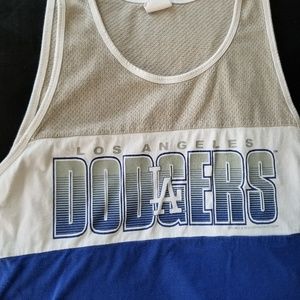 Mens Dodgers Muscle tee